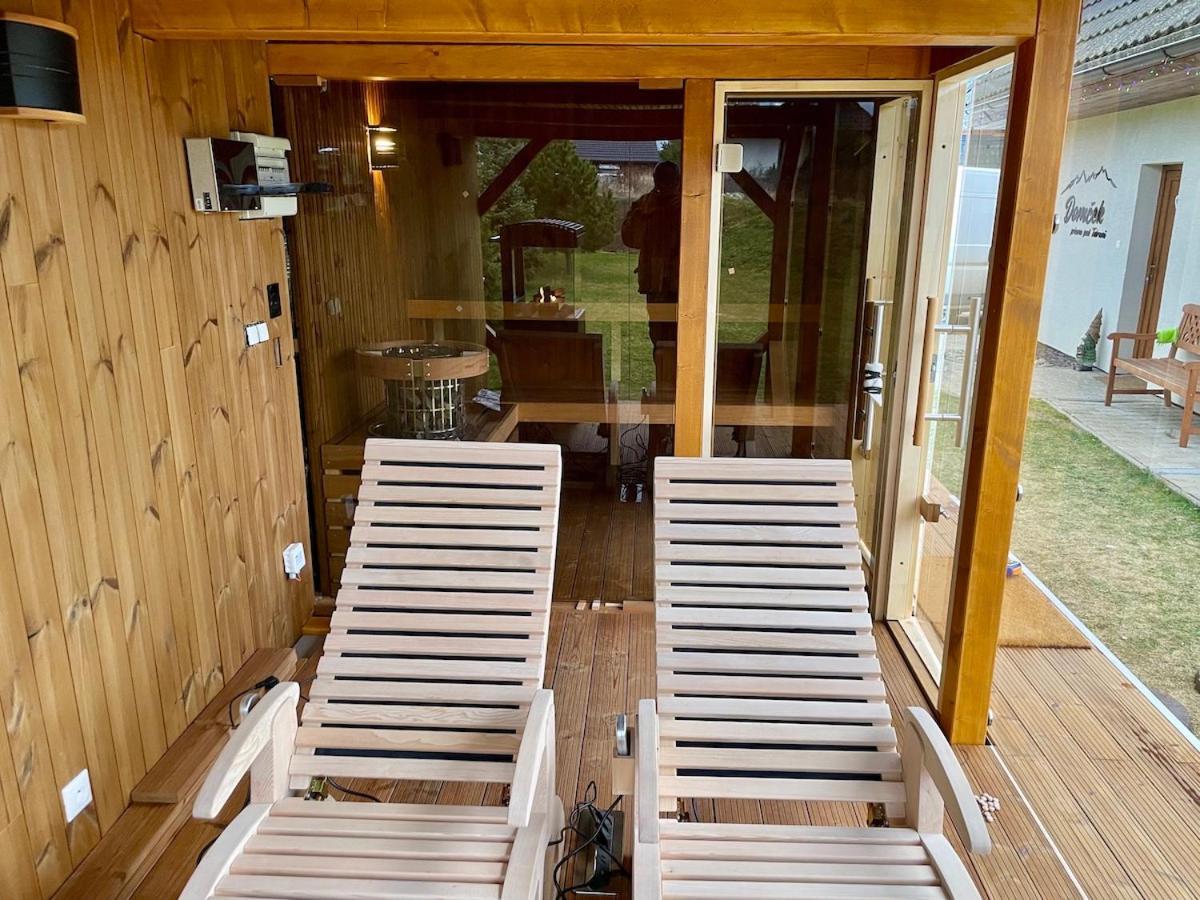 Domcek & Sauna Garden Stará Lesná Kültér fotó